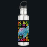 100 Days Smarter Turtle 100th Day Of School Edelstahlflasche<br><div class="desc">100 Days Smarter Turtle 100th Day Of School</div>