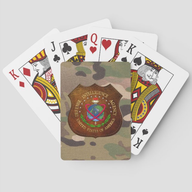 [100] Defense Intelligence Agency: DIA Special Spielkarten (Rückseite)