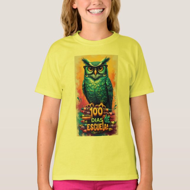 100 Dias de escuela T-Shirt (Vorderseite)