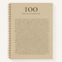100 Dinge, die ich an dir liebe | Brauner und reic