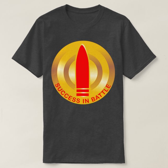 100. Division Artillery DUI mit Txt X T-Shirt (Design vorne)