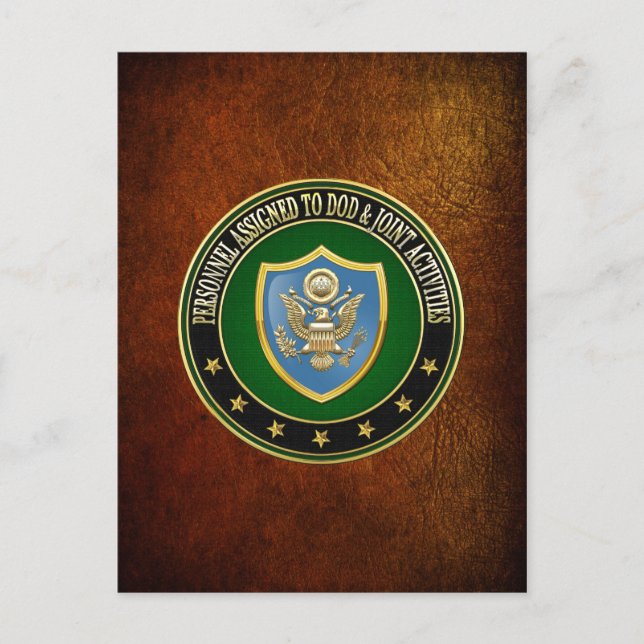[100] DOD & Joint Activities CSIB Special Edition Postkarte (Vorderseite)
