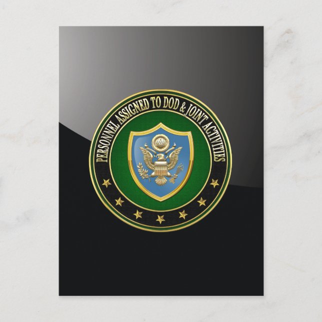 [100] DOD & Joint Activities CSIB Special Edition Postkarte (Vorderseite)