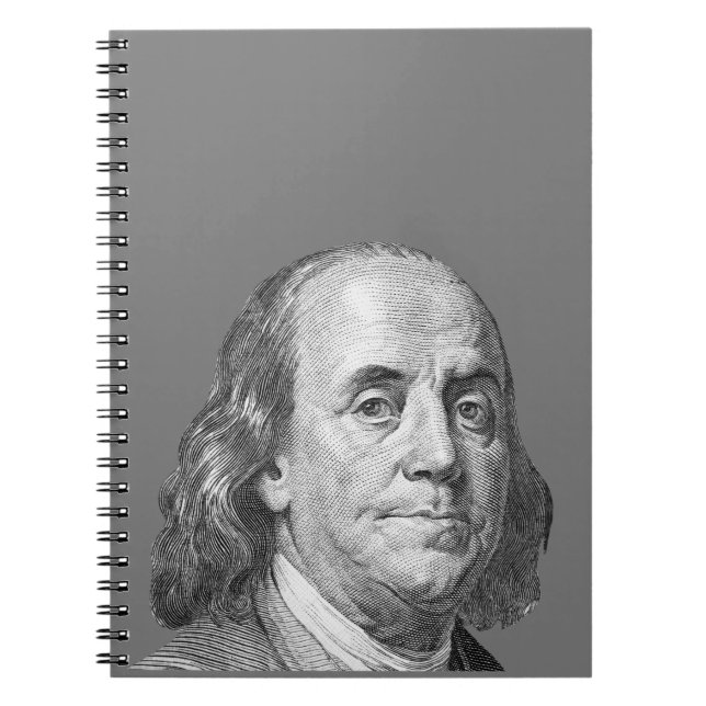 100 Dollar, Benjamin Franklin Notizblock (Vorderseite)