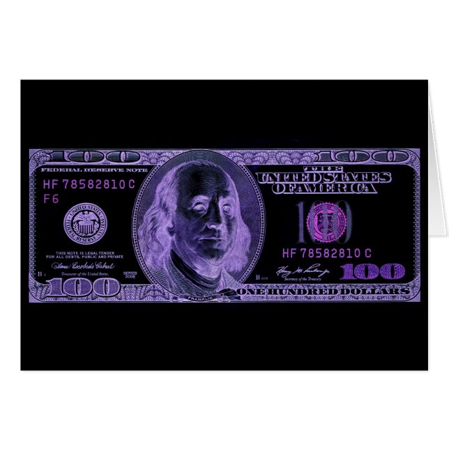 100 dollars (Devant horizontal)