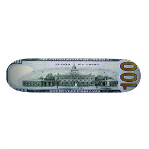 100 Dollarschein-Skateboard Pro Skateboard