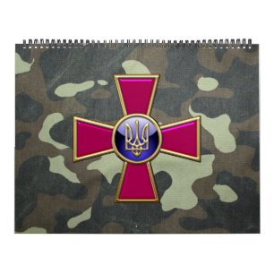 [100] Emblem der ukrainischen Streitkräfte Kalender