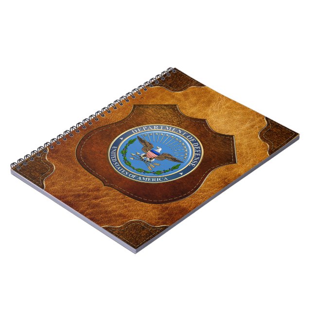 [100] Emblem des US-Verteidigungsministeriums (DOD Notizblock (Linke Seite)