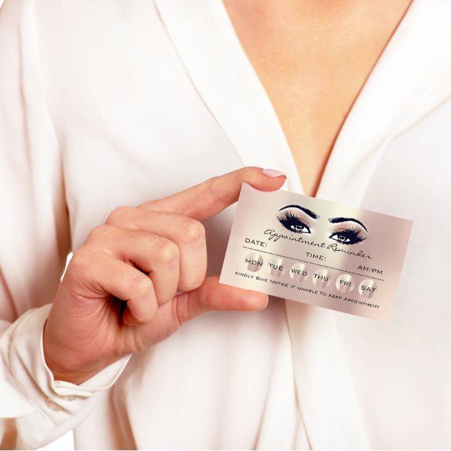 100 Erinnerung Karten für Terminierung Makeup Lash (Von Creator hochgeladen)