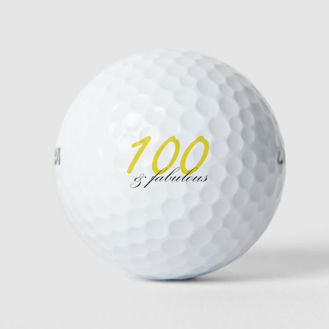 100 & Fabulous Golfball (Vorderseite)