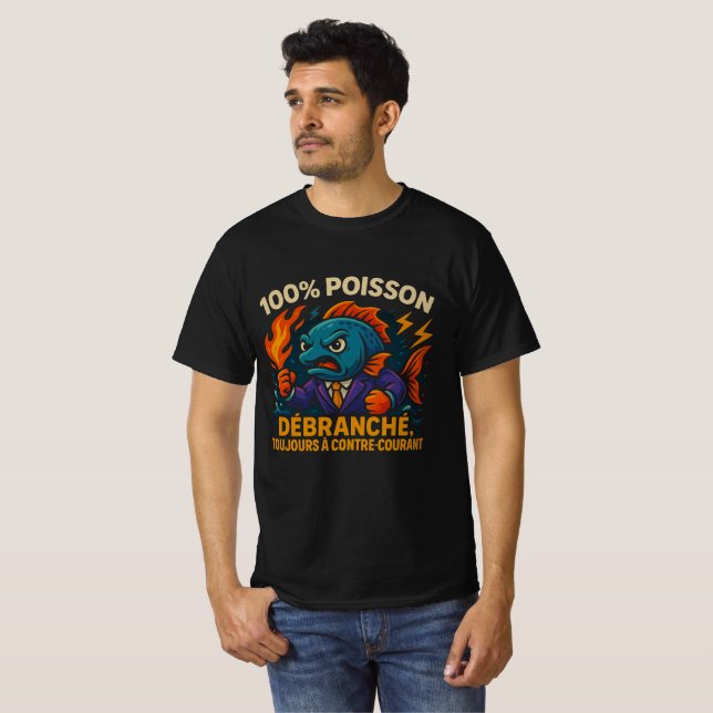 100 % FISCH T-Shirt (Vorne ganz)