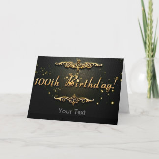 100. Geburtstag! Karte