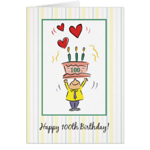 100. Geburtstagsherzen