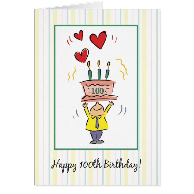 100. Geburtstagsherzen (Vorne)