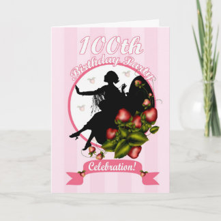 100. Geburtstagsparty Einladung