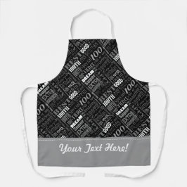 100. Geburtstagsparty Personalisierte Geschenke Schürze