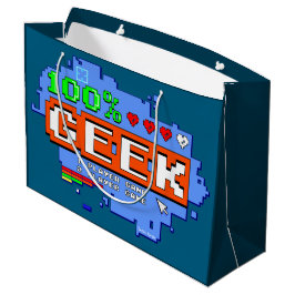 100% Geek Große Geschenktüte