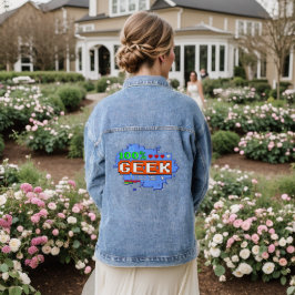 100% Geek Jeansjacke