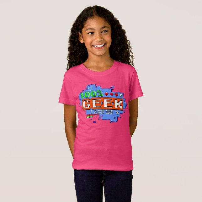 100% Geek T-Shirt (Vorne ganz)