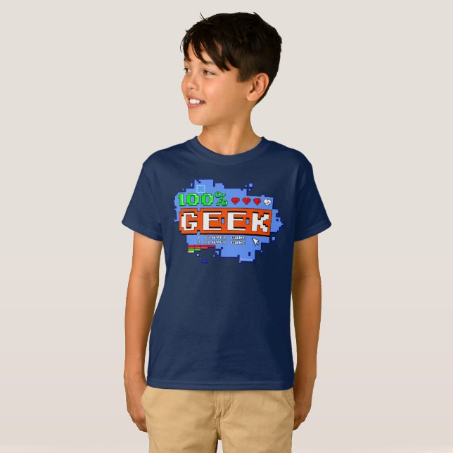 100% Geek T-Shirt (Vorne ganz)