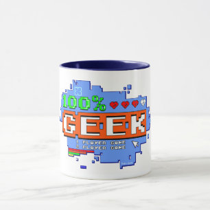 100% Geek Tasse