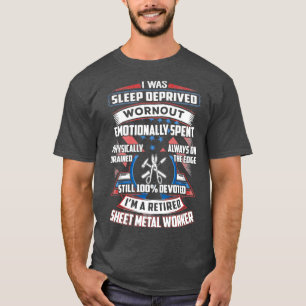 100 gewidmete Retented Sheet Metal Worker Hoodie T T-Shirt
