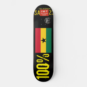 100% GHANISCH JMT USA Skateboard