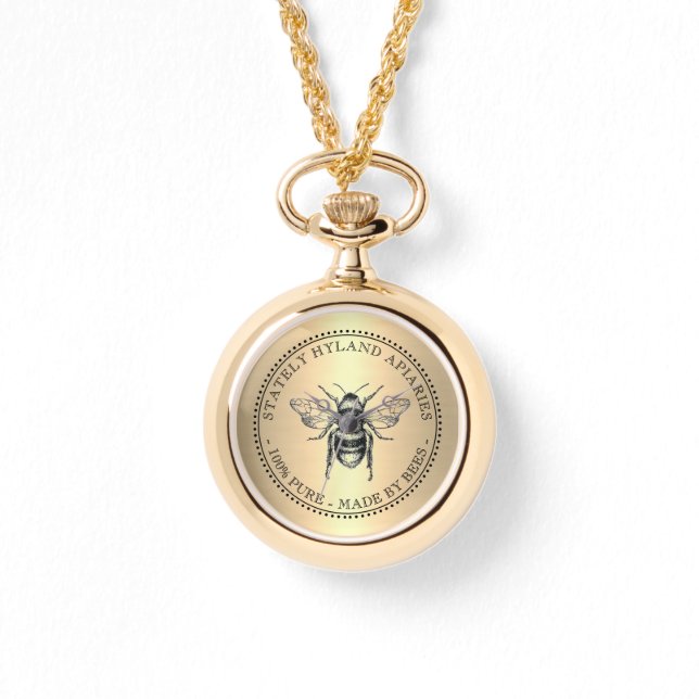 100% Gold des Imkers, PURE, hergestellt von der Ho Armbanduhr (Vorderseite)