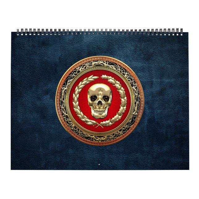 [100] Goldener Schädel Kalender (Titelbild)