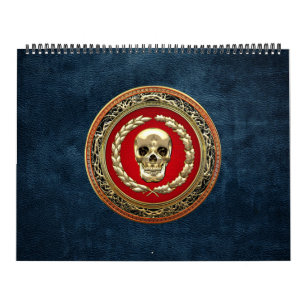 [100] Goldener Schädel Kalender