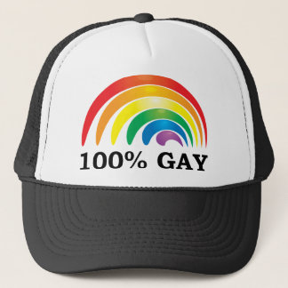 100% Homosexuelles Truckerkappe
