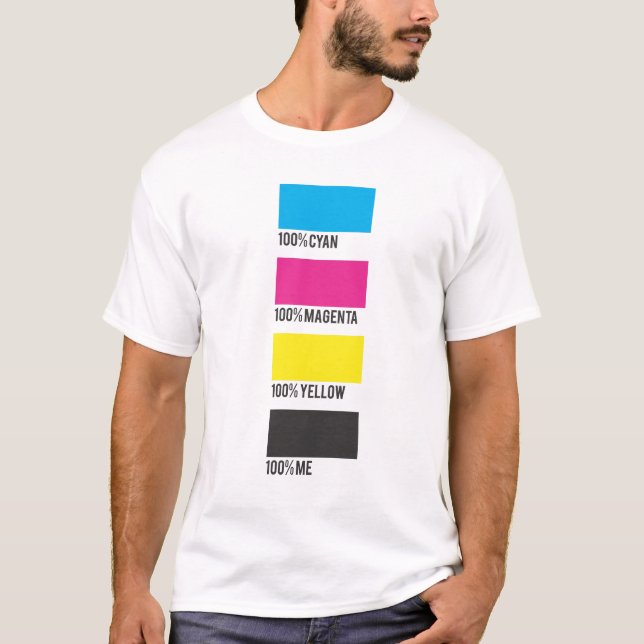 100% ich T-Shirt (Vorderseite)