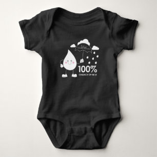 100%ige Chance auf Milch Baby Strampler