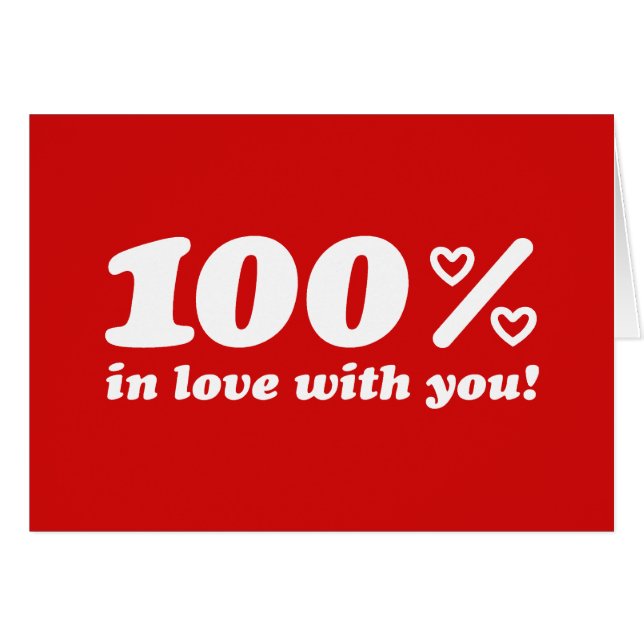 100% in Liebe mit Ihnen (Vorderseite (Horizontal))