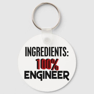 100% Ingenieur Schlüsselanhänger