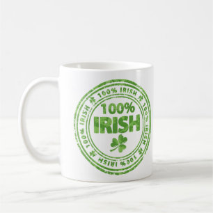 100 % irisch kaffeetasse