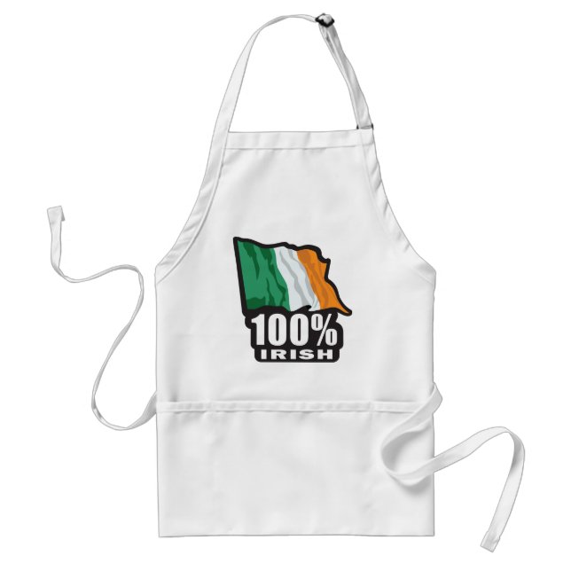 100%-IRISH SCHÜRZE (Vorne)