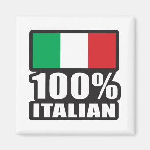 100 % Italienisch Magnet