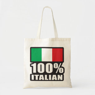 100%-Italienisch Tragetasche