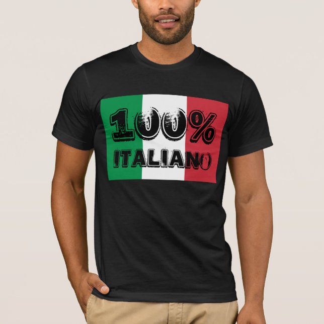 100 % Italienisches Shirt (Vorderseite)