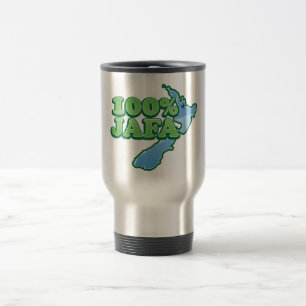 100% JAFA NEUSEELAND Kiwientwurf AUCKLAND Reisebecher