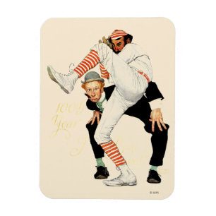 100 Jahre Baseball Magnet