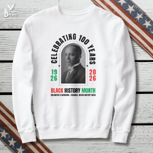 100 Jahre BHM SCHWARZE GESCHICHTE MONAT feiern Sweatshirt