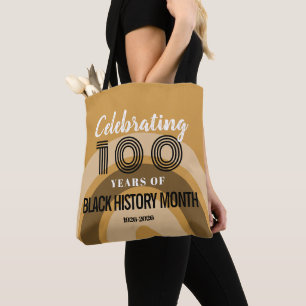 100 Jahre Black History Month gefeiert Tasche