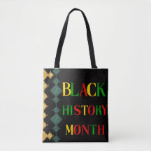 100-Jahres-Jubiläum Black History Month 2026 Tote