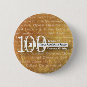100-jähriger Knopf! Button