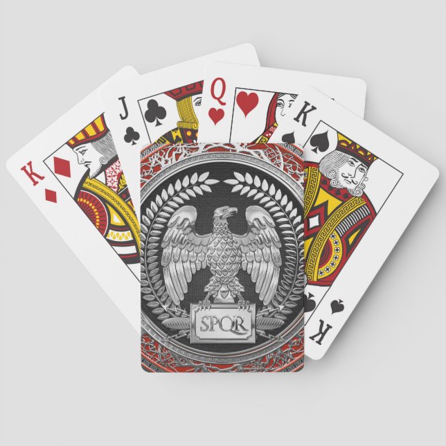 [100] Kaiseradler Silver Spielkarten (Rückseite)
