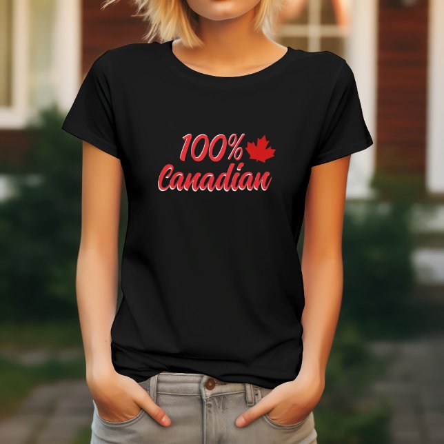 100 % Kanadier T-Shirt (Von Creator hochgeladen)