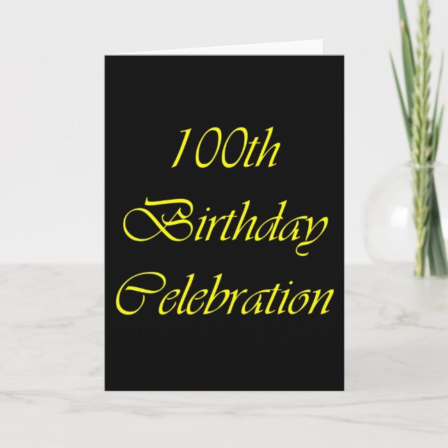 100. KARTE (Vorderseite)