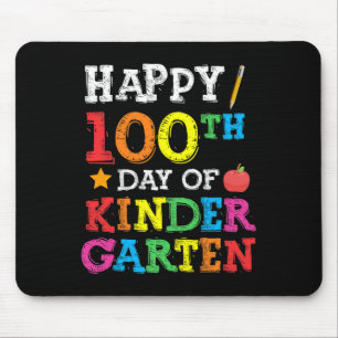 100. Kindergartentag zum 100. Schultag Mousepad